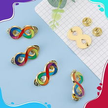 Load image into Gallery viewer, Infinity Neurodivergent Lapel Pin