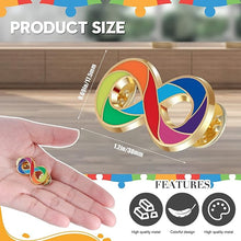 Load image into Gallery viewer, Infinity Neurodivergent Lapel Pin