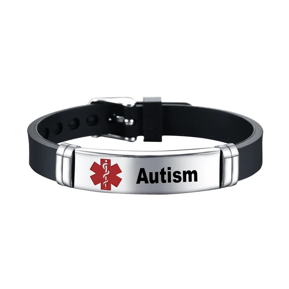 Medical Alert Autism Bracelet - Main Image