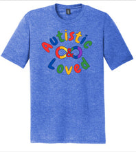 Load image into Gallery viewer, Autistic & Loved Infinity T-Shirt for Adults