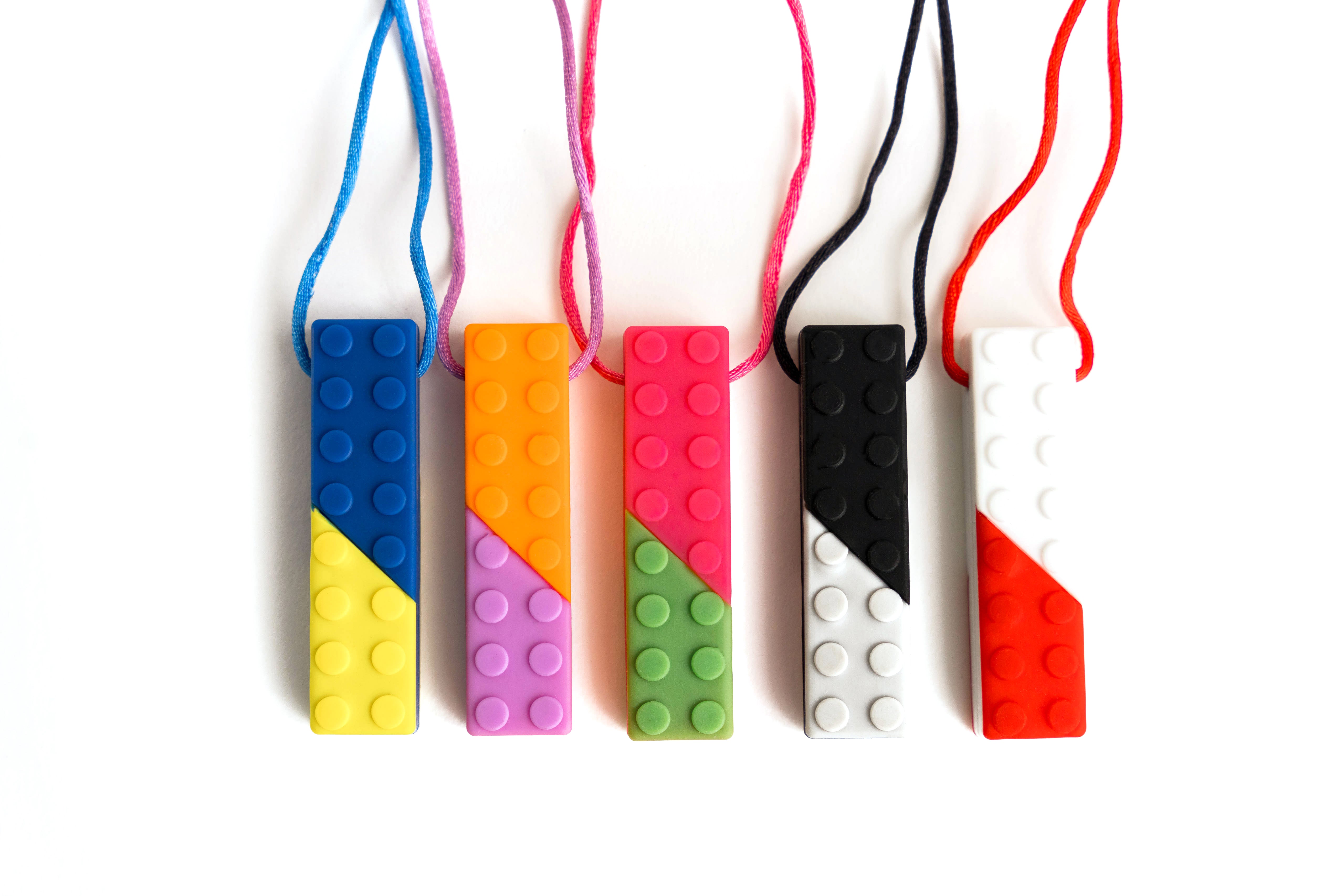 COLOR BLOCK PENDANT – autisticandloved