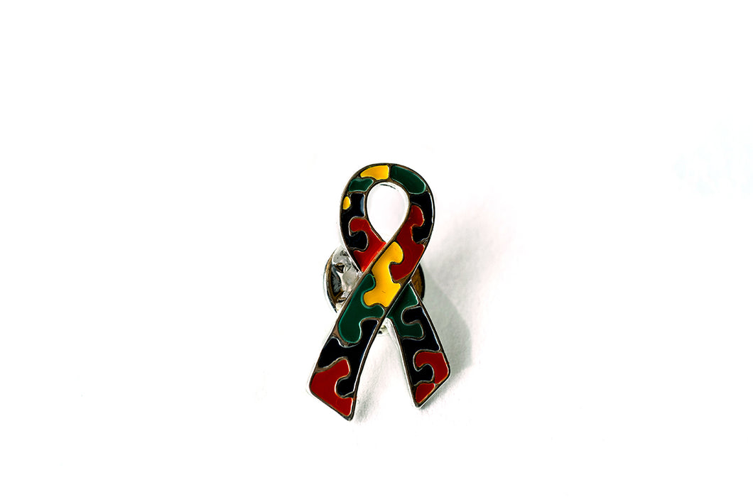 Autism Awareness Ribbon Pin